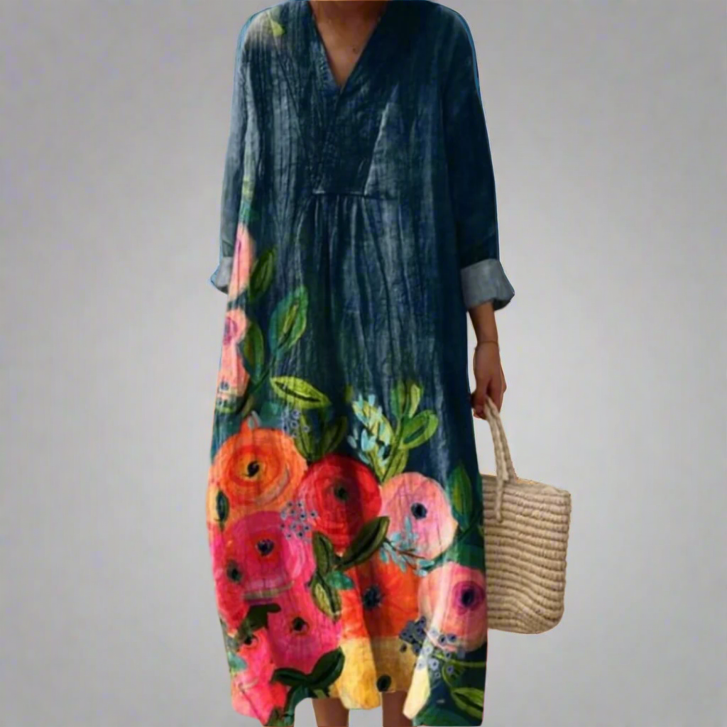 Gloria | Elegant Geometric Dress