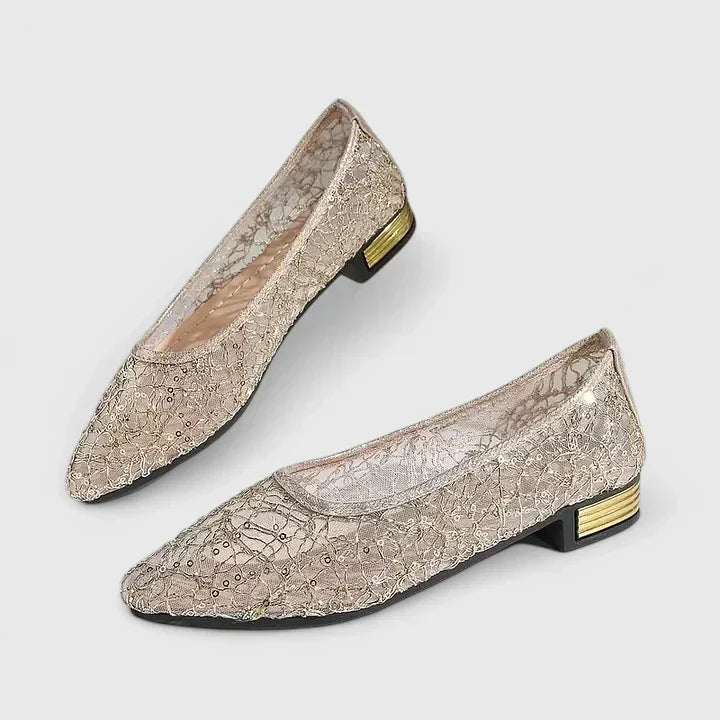 Thalia | Women's Pointed Toe Ballet Flats
