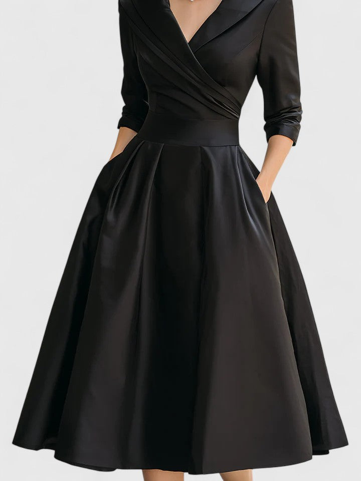 Zyrah | Elegant Occasion Midi Dress