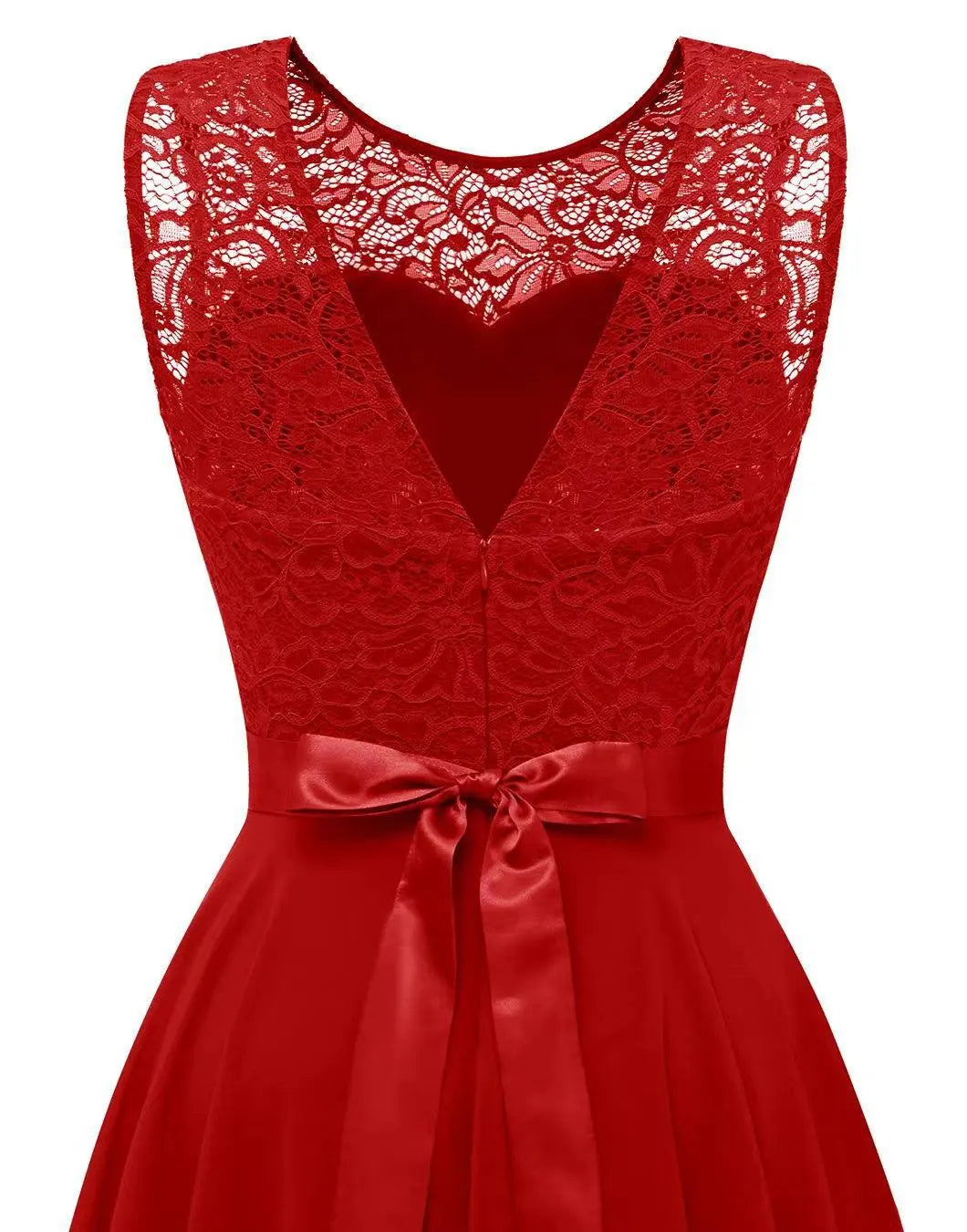 Alethea | Women's High-Low Lace Wedding Guest Dress