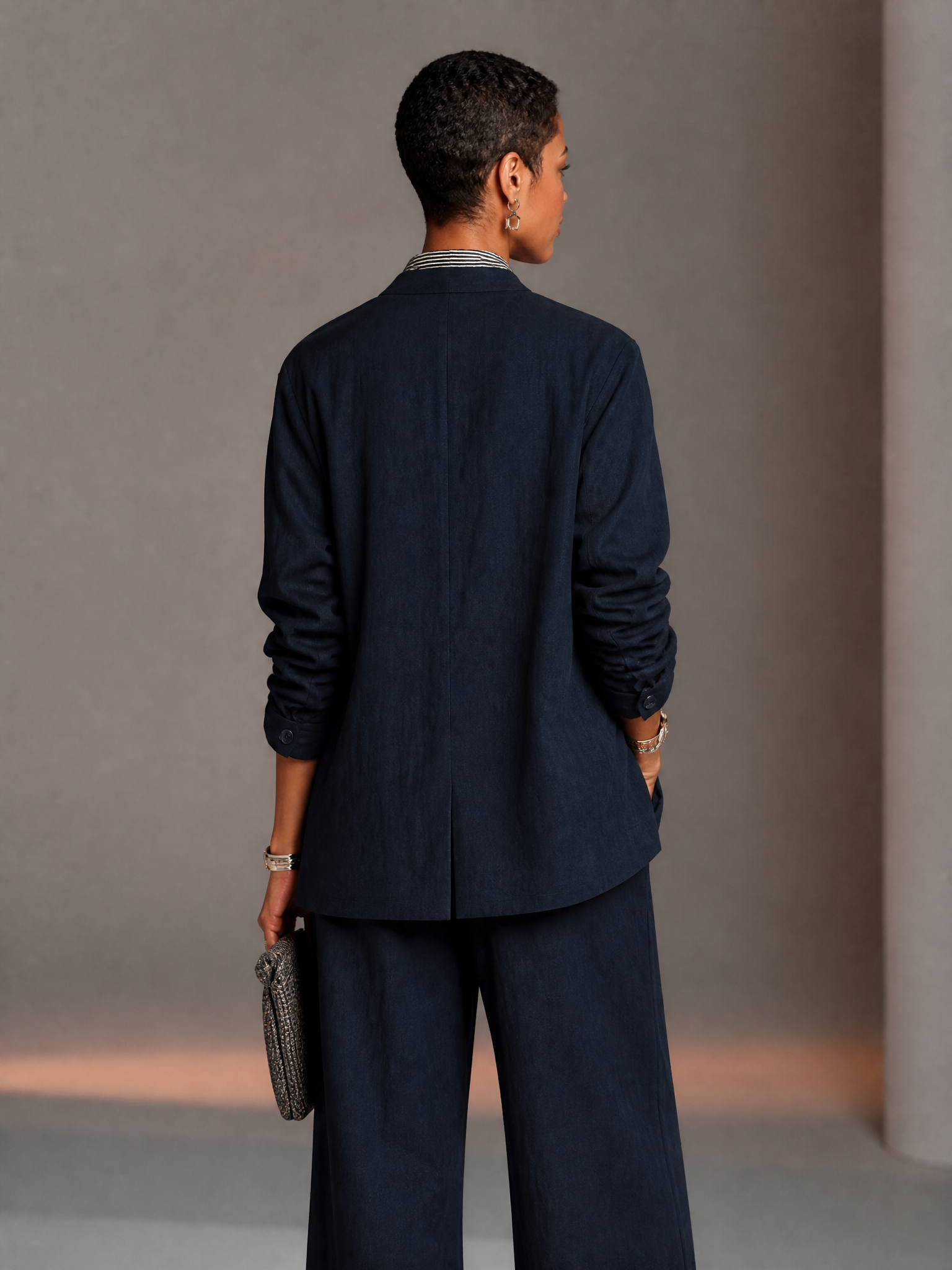 Adeline | Women's Two-Piece Lapel Coat Set