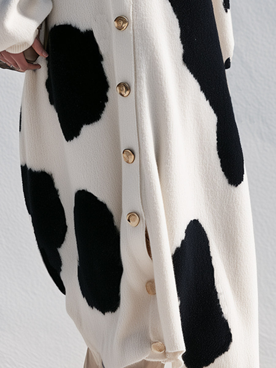 Wren | Women's Color-Block Maxi Cardigan Dress