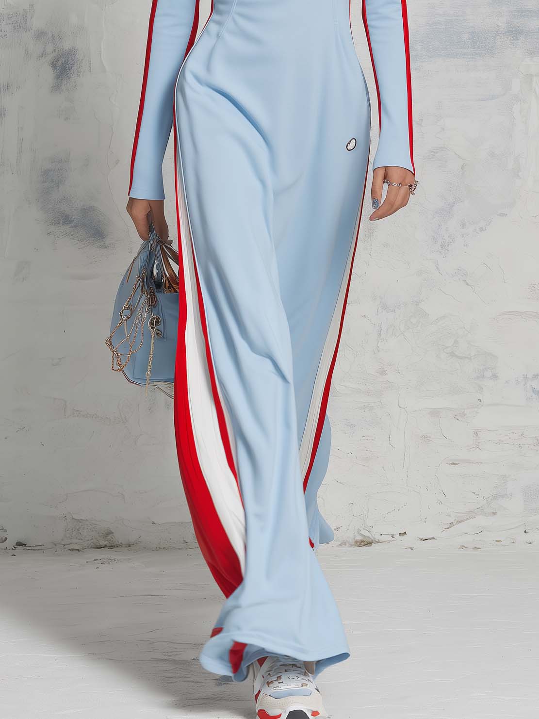 Odette | Women's Stand Collar Maxi Dress