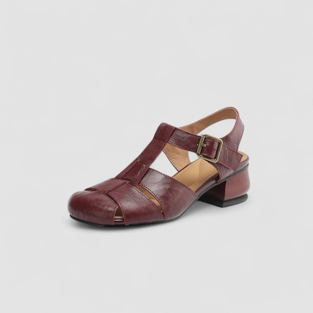 Saryanna Orthopedic Mary Jane Shoes for Women | Block Heel Comfort