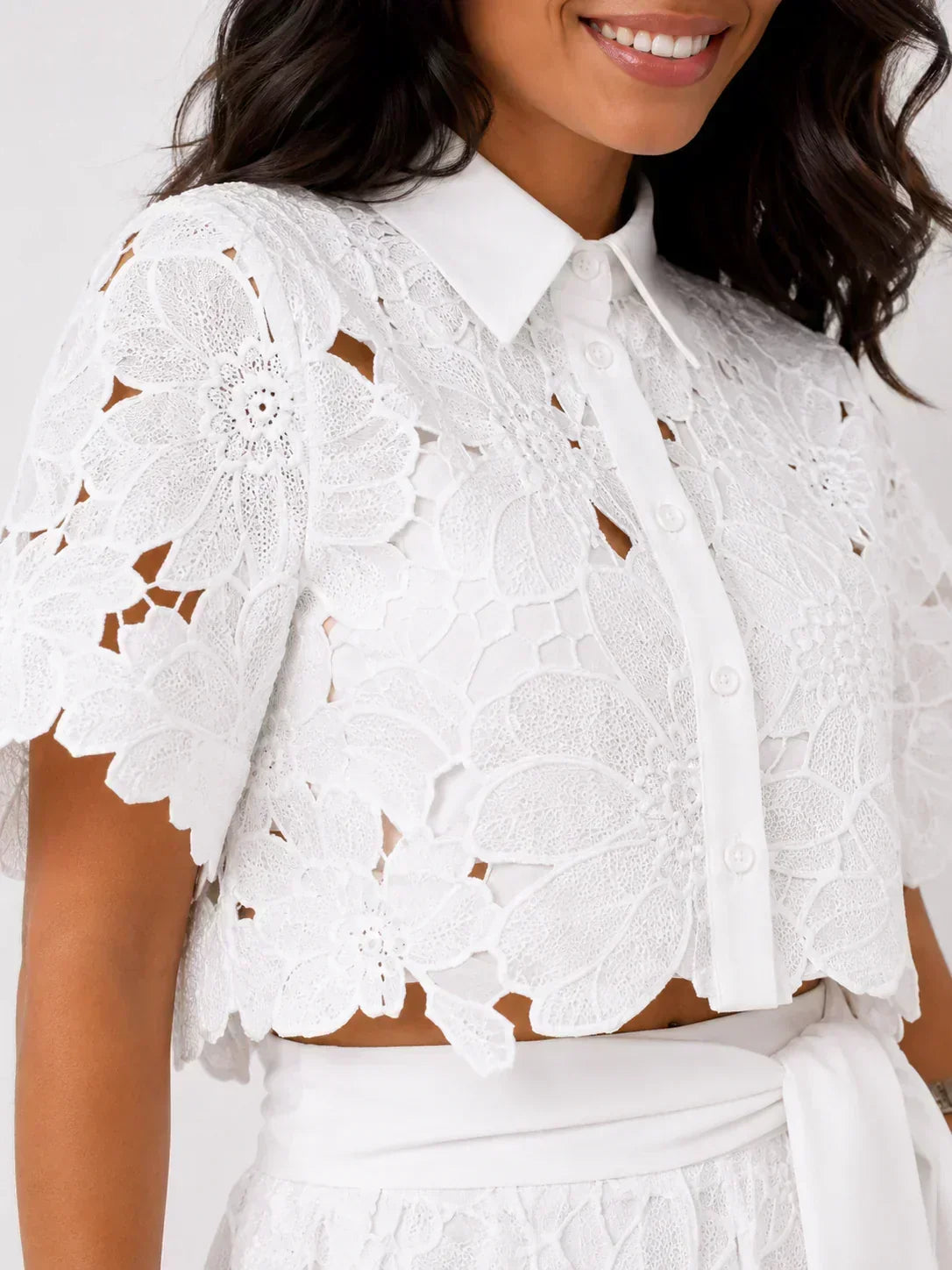Avalina | Women's Soft-Touch Blouse & Trousers Set
