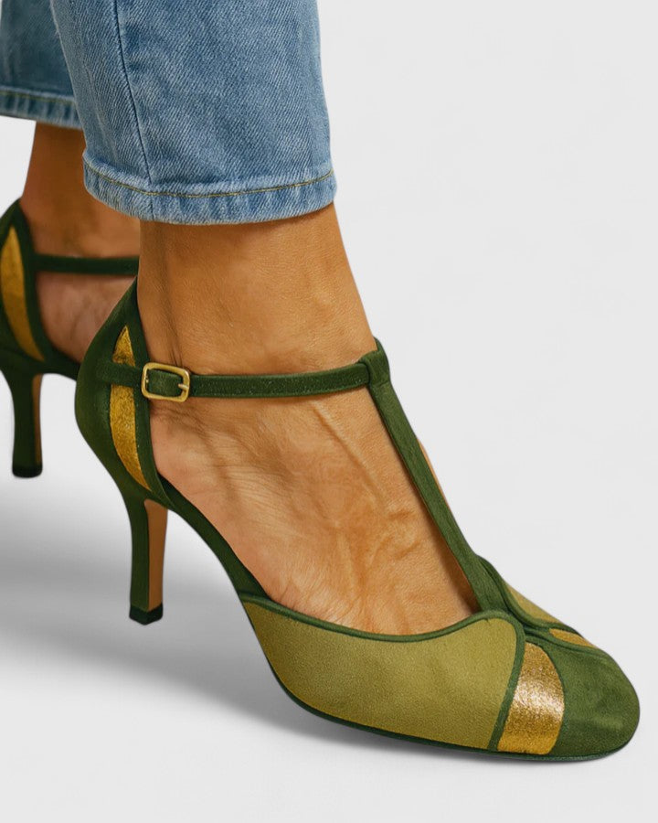 Coralise Sophisticated Heels for Women | Elegant Block Heel Pumps