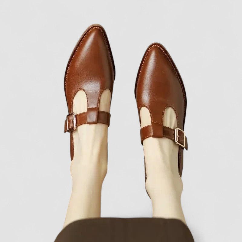 Thalynah Mary Jane Orthopedic Shoes for Women | Comfort Closed Toe Flats