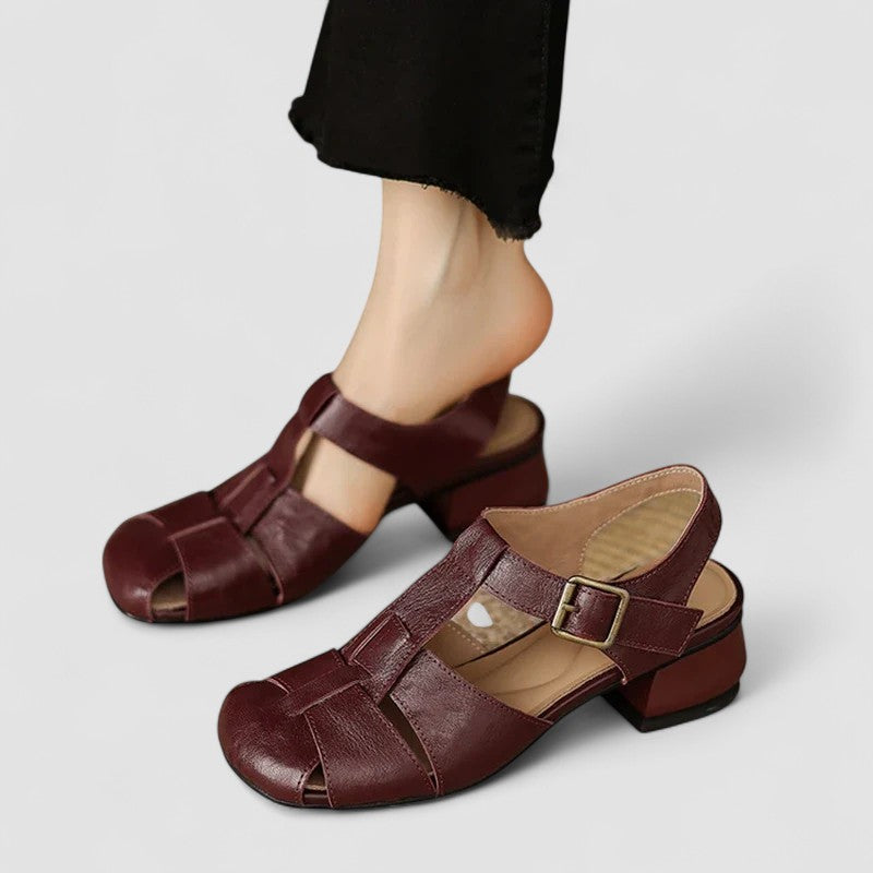 Saryanna Orthopedic Mary Jane Shoes for Women | Block Heel Comfort