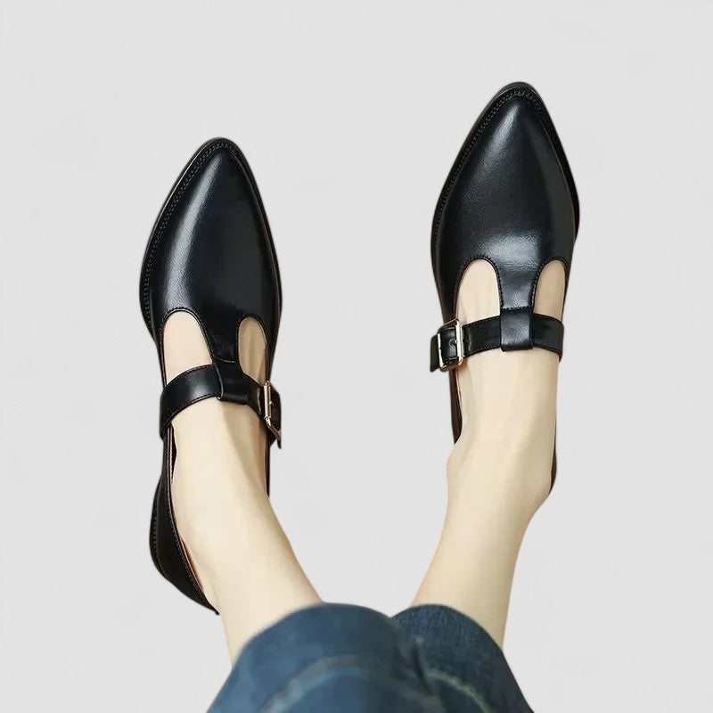 Thalynah Mary Jane Orthopedic Shoes for Women | Comfort Closed Toe Flats