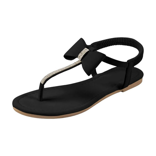 Antoinette | Women's Rhinestone Flat Sandals