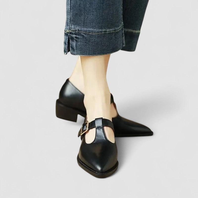 Thalynah Mary Jane Orthopedic Shoes for Women | Comfort Closed Toe Flats