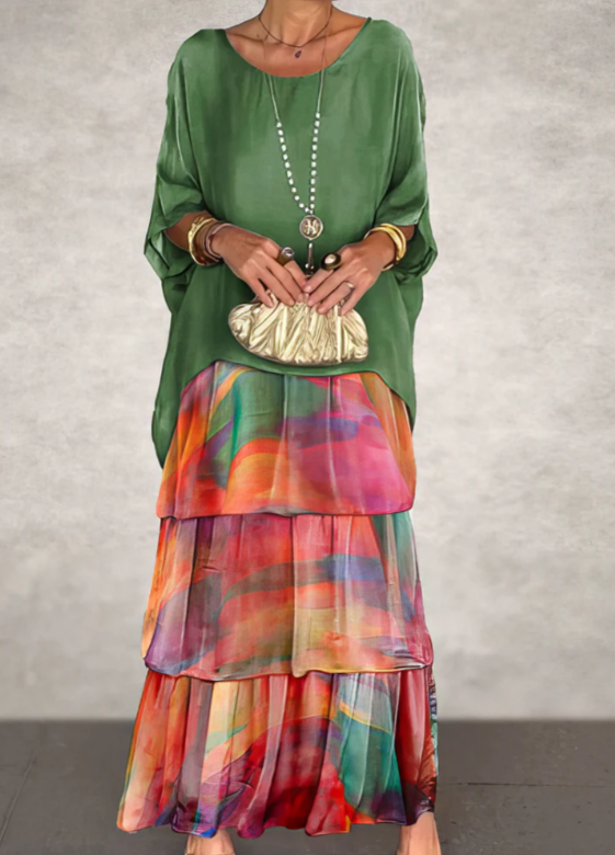 Lara | Women's Flowing Maxi Dress