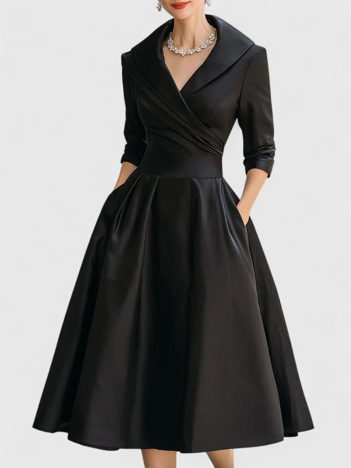 Zyrah | Elegant Occasion Midi Dress