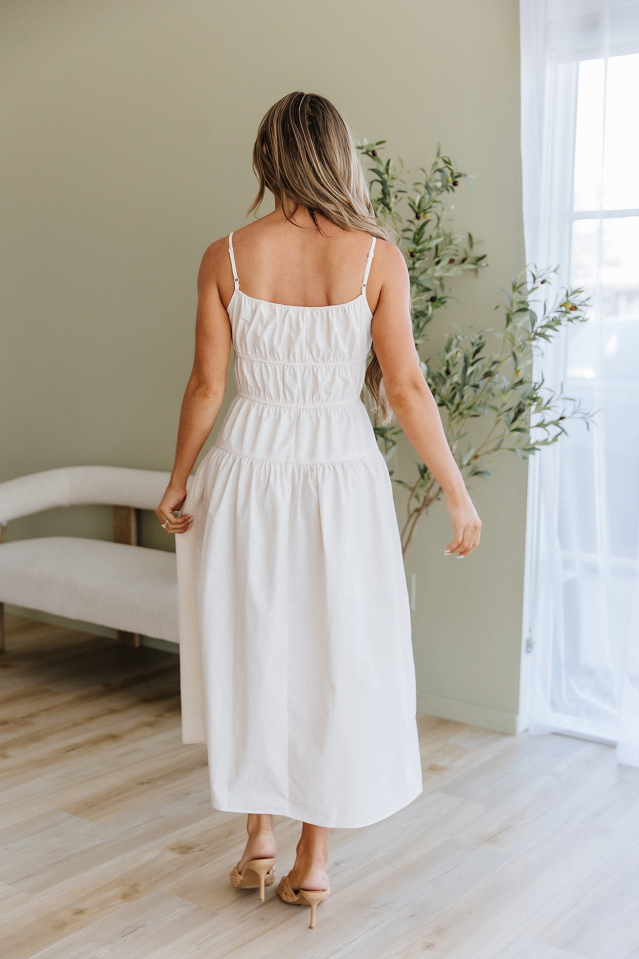 Odessa | Women's Tiered Midi Dress