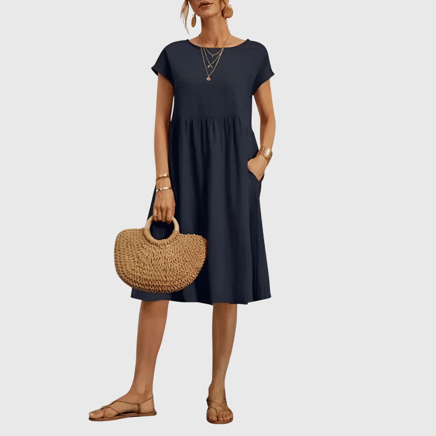 Mirabel | Elegant A-Line Occasion Dress