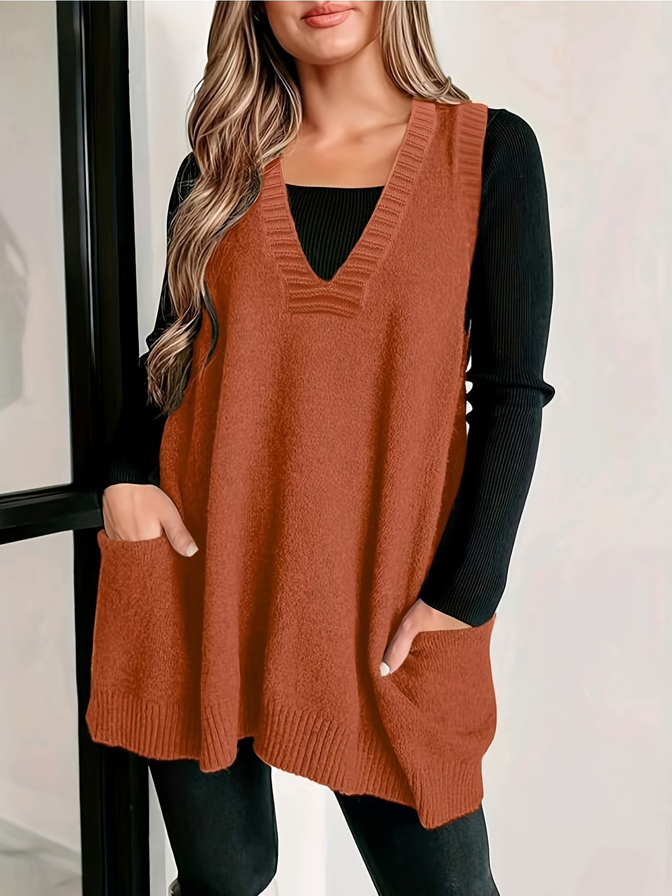 Aria | Casual V-Neck Vest