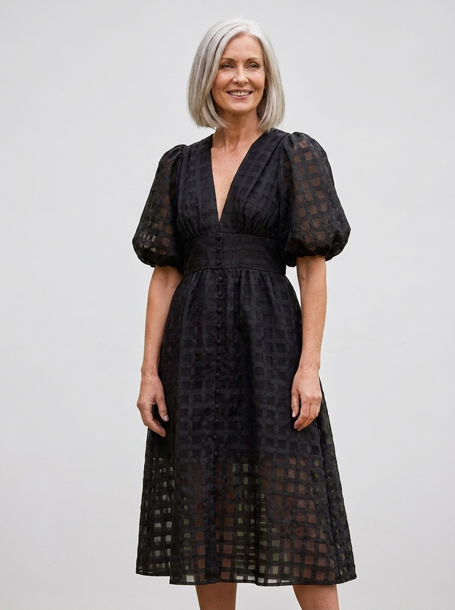 Elanqi | Refined Occasion Midi Dress
