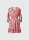 Elisa | Floral Puff Sleeve Dress