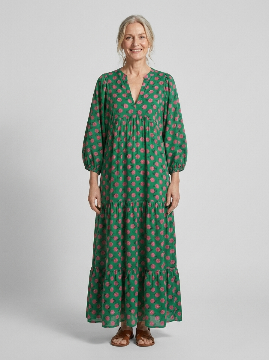 Sarah | Flowy Boho Maxi Dress