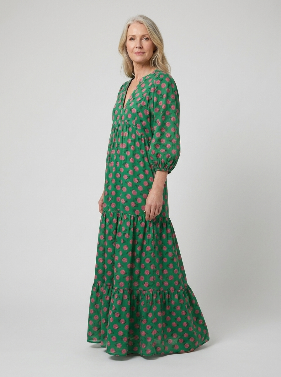 Sarah | Flowy Boho Maxi Dress