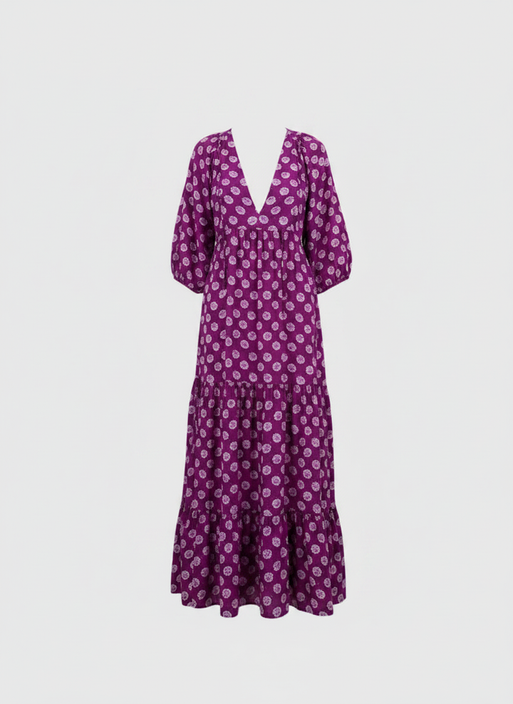 Sarah | Flowy Boho Maxi Dress