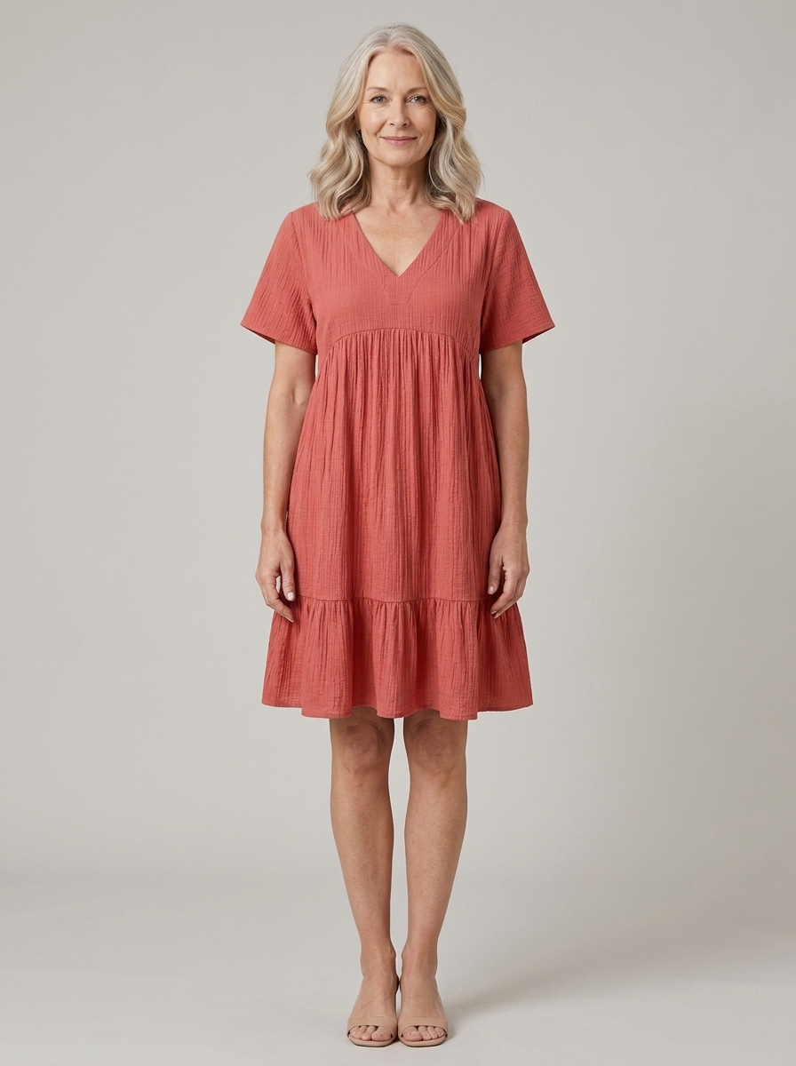 Jasmine | V-Neck Tiered Summer Dress