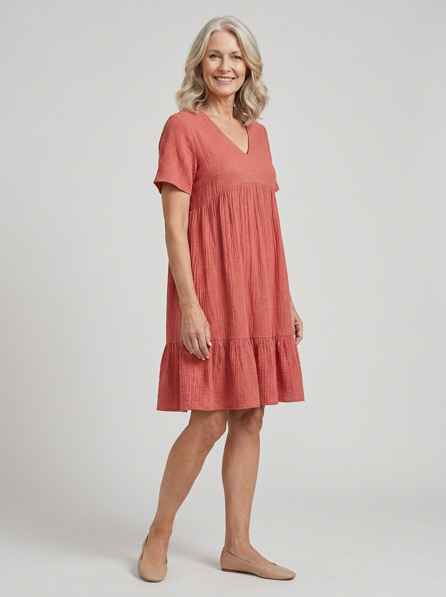Jasmine | V-Neck Tiered Summer Dress