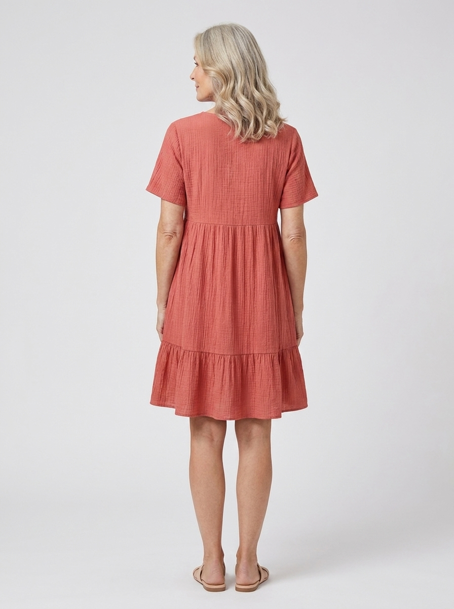 Jasmine | V-Neck Tiered Summer Dress