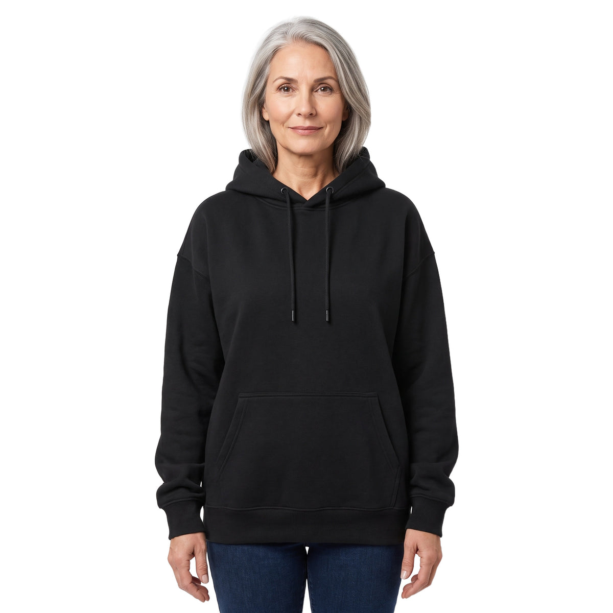 Paloma-Ursula Women's Oversized Essentials Hoodie in Black