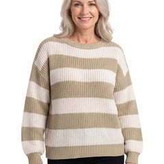 Esther | Women's Relaxed Striped Sweater