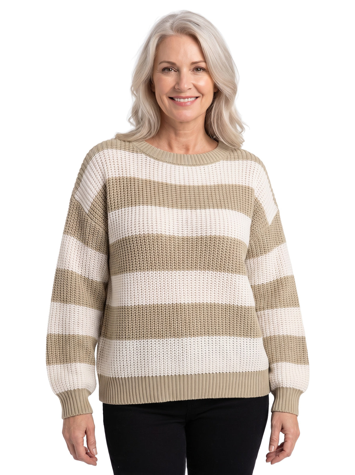 Esther | Women's Relaxed Striped Sweater