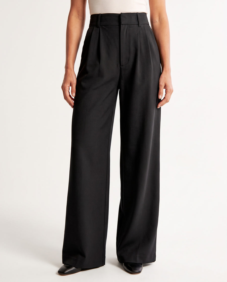 Adele-Alba Women's High-Waisted Wide-Leg Trousers hero image