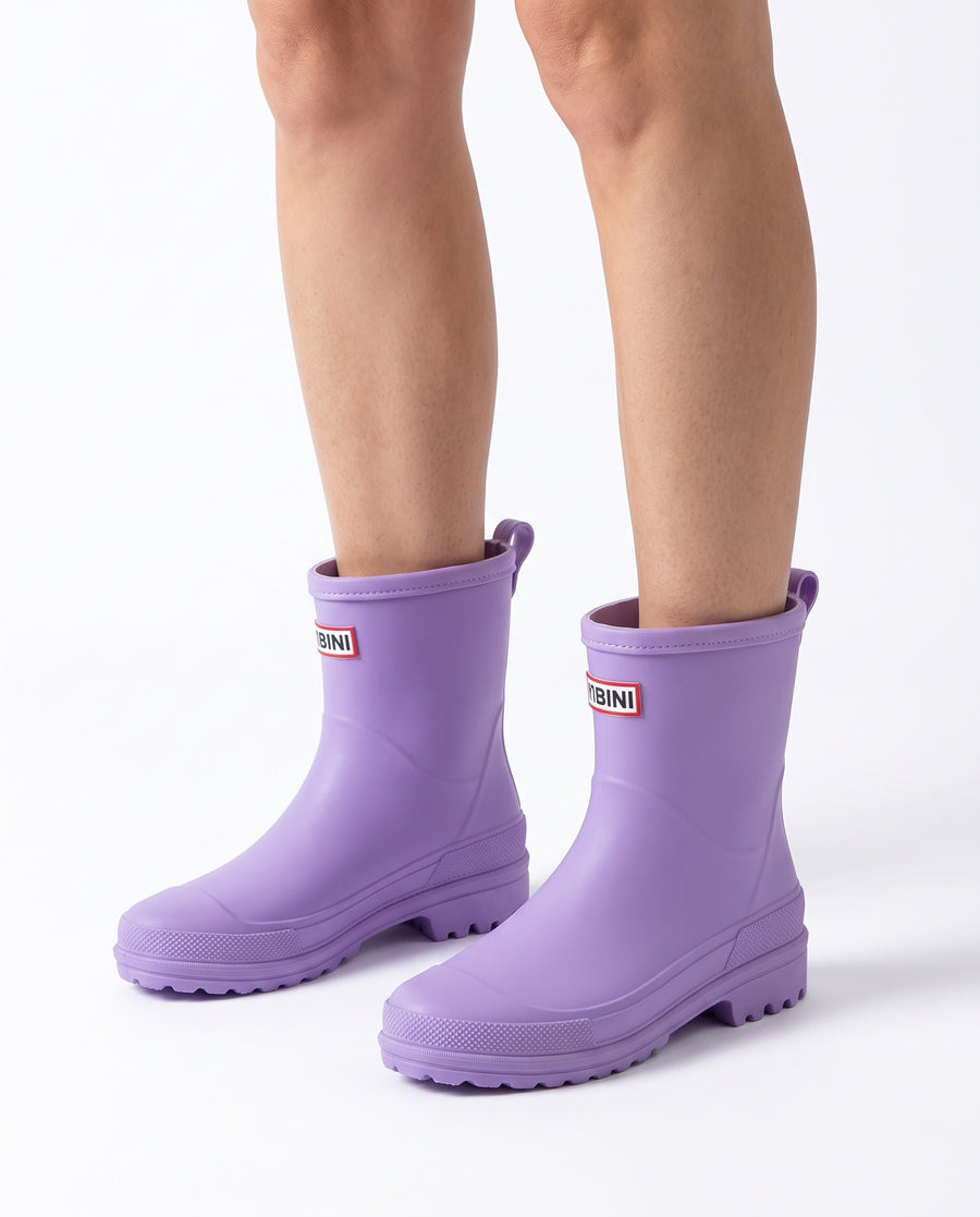 Aurelia-Helena Women's Mid-Calf Pull-On Rain Boots hero