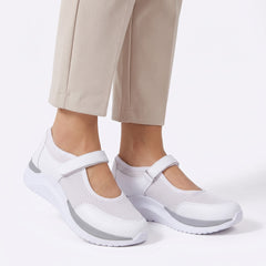Juliet-Dorothea Women's Mary Jane Mesh Sneakers