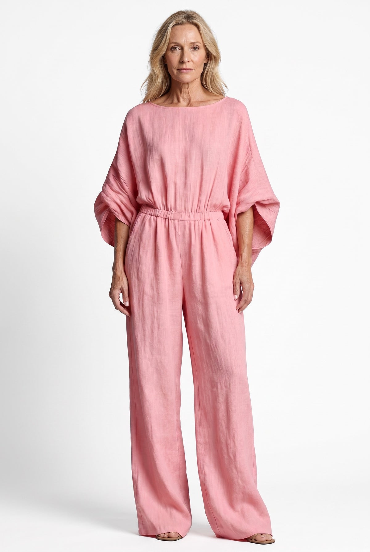 Ivy-Viola | Women's Oversized Wide-Leg Jumpsuit