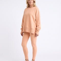 Maureen oversized fleece sweatshirt and leggings set hero