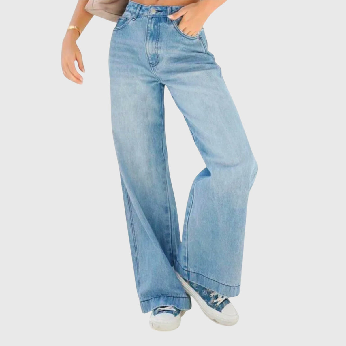 Camilla | Women's Baggy Wide-Leg Jeans