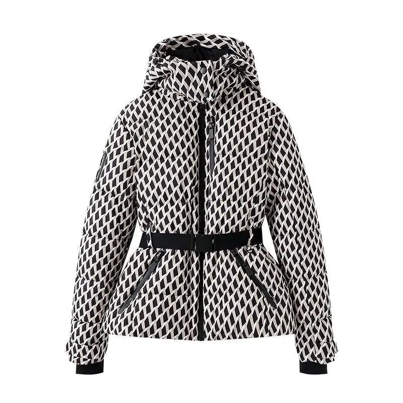 Violet | Women's Belted Quilted Puffer Jacket
