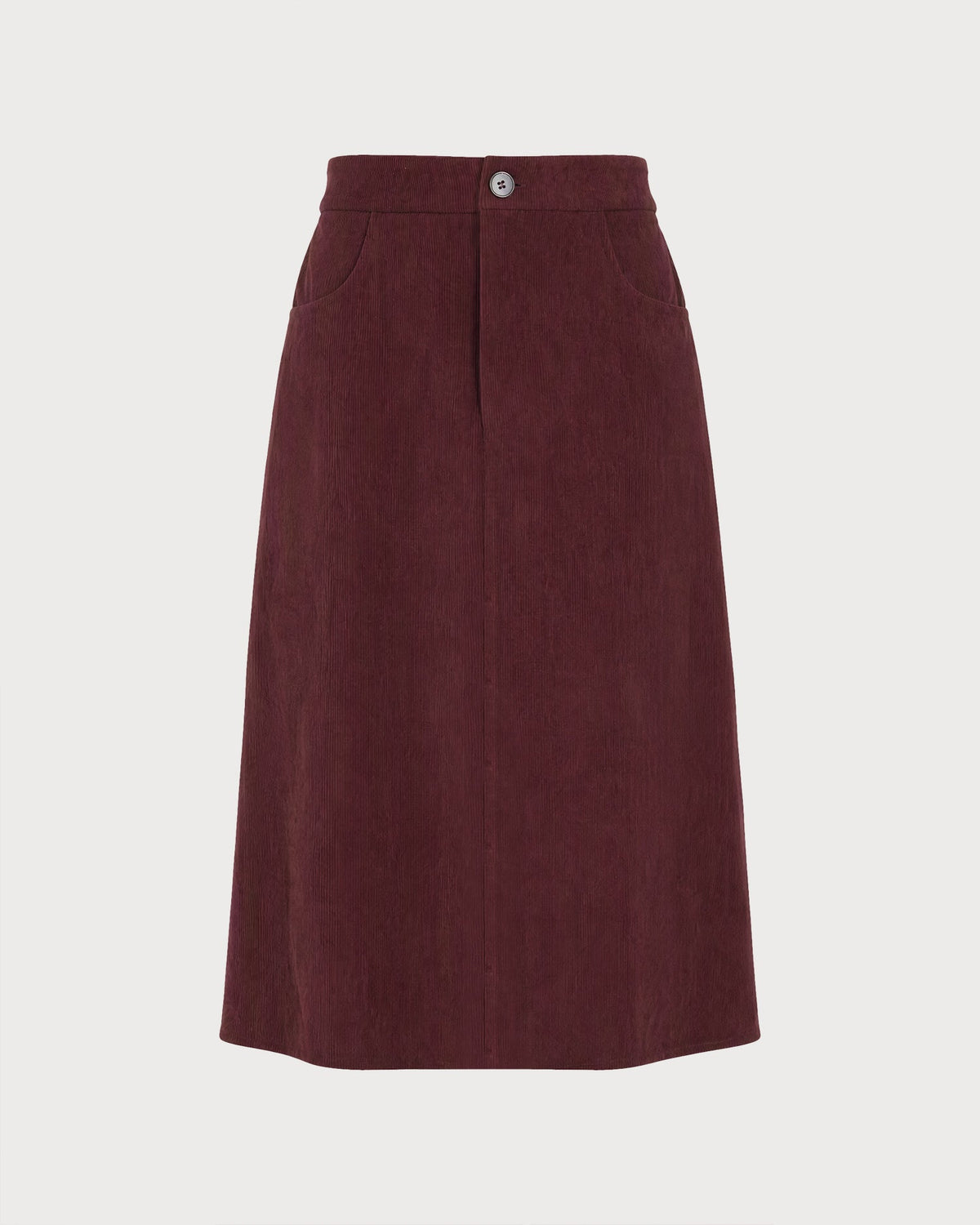 Margot-Yvonne | Women's Corduroy Midi Skirt