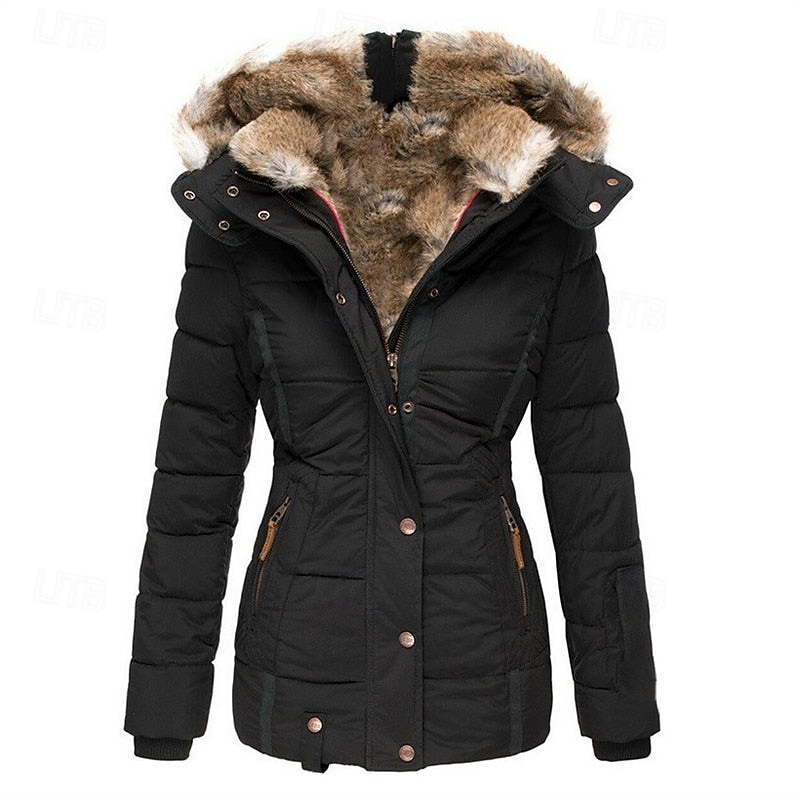 Minerva | Women's Cosy Hooded Puffer Jacket