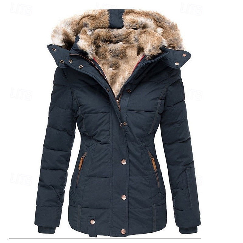 Minerva | Women's Cosy Hooded Puffer Jacket