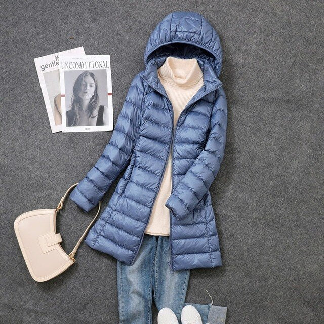 Ruth | Women's Detachable-Hood Puffer Jacket