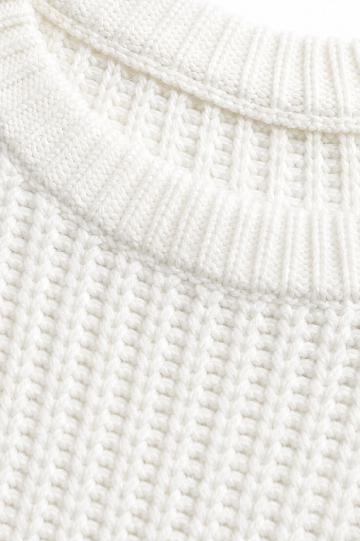 Patricia | Women's Distressed Ribbed Knit Sweater Dress