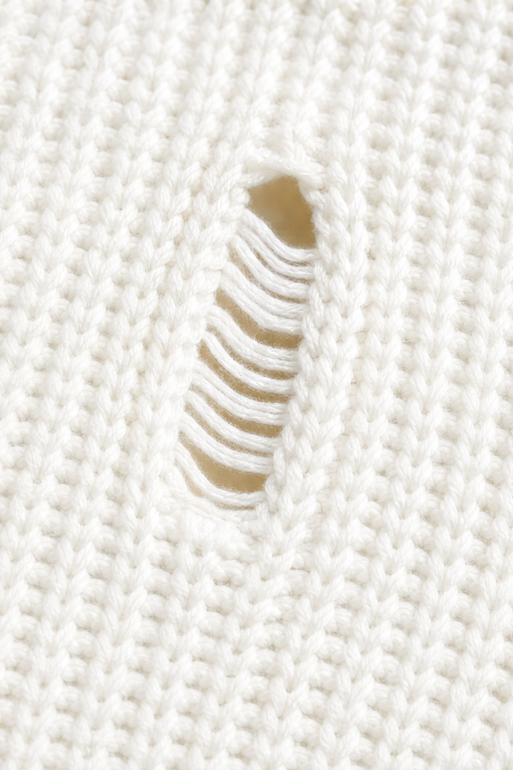 Patricia | Women's Distressed Ribbed Knit Sweater Dress