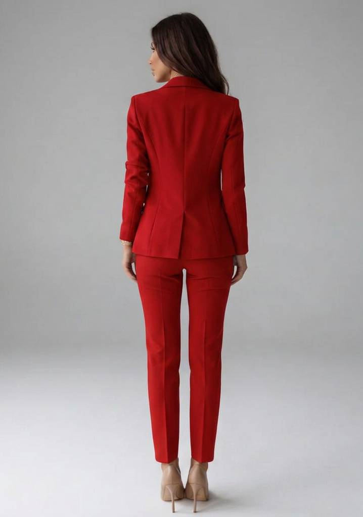 Martha | Women's Double-Breasted Blazer Set with Tailored Trousers