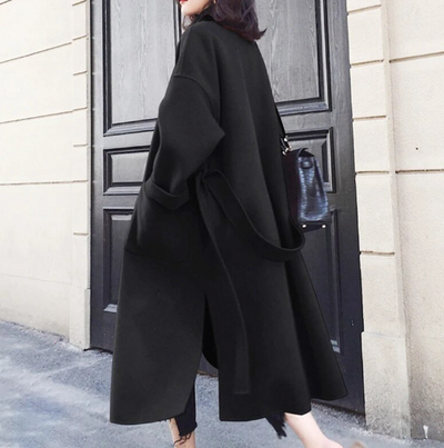 Gwendolyn | Women's Double-Breasted Wool Trench Coat