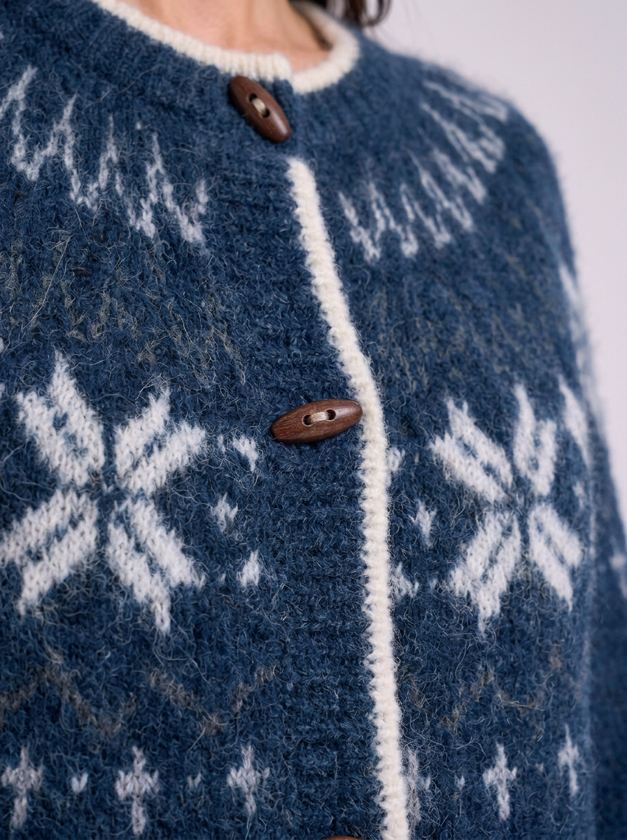 Zelda | Women's Fair Isle Button-Front Cardigan