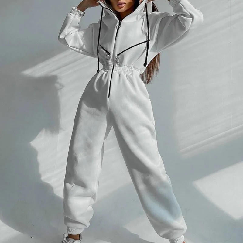 Gwendolyn-Harriet | Women's Fitted Long-Sleeve Stretch Maxi Dress
