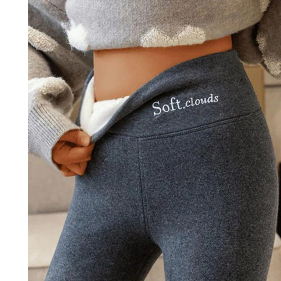Pauline | Women's Fleece-Lined High-Waist Leggings