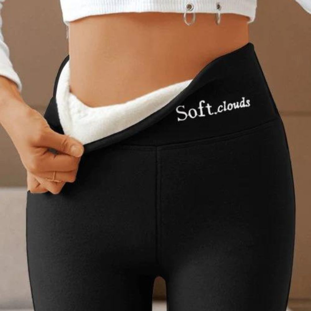 Pauline | Women's Fleece-Lined High-Waist Leggings